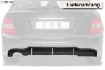 CSR rear diffuser for Mercedes-Benz C-Class W204 AMG Line
