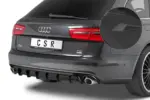 CSR rear diffuser for Audi A6 C7 (4G) Saloon and Estate