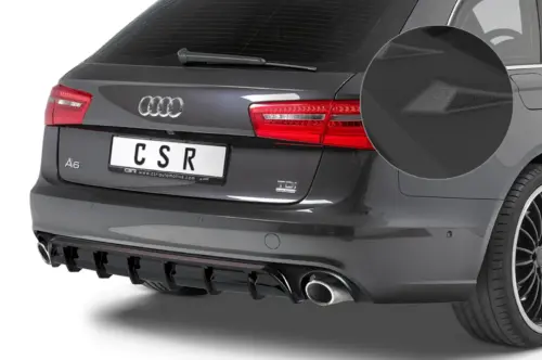 CSR rear diffuser for Audi A6 C7 (4G) Saloon and Estate