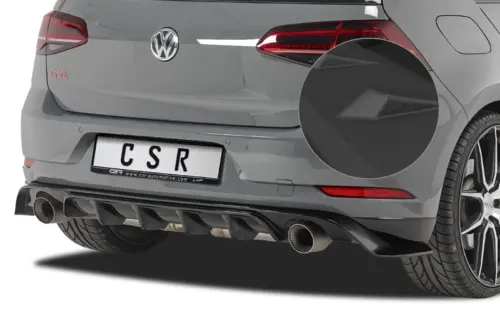 CSR stražnji difuzor za VW Golf 7 (5G) facelift