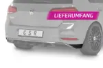 CSR rear diffuser for VW Golf 7