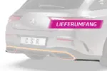 CSR stražnji difuzor za Mercedes-Benz CLA II (X118) karavan AMG-Line