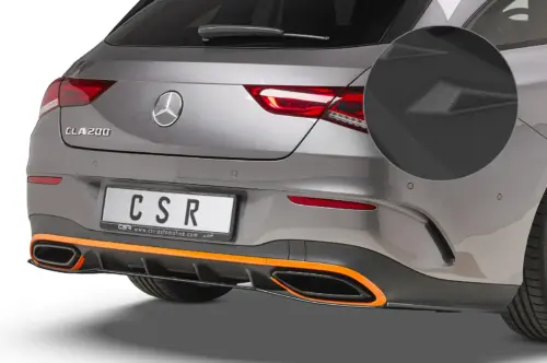 CSR rear diffuser for Mercedes-Benz CLA X118 Shooting Brake AMG Line