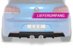 CSR rear diffuser for VW Golf 6 R
