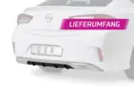 CSR rear diffuser for Opel Insignia B Grand Sport GSi