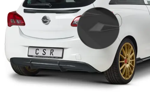 CSR rear diffuser for Vauxhall Corsa E 3-door