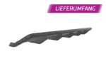 CSR rear diffuser for Ford Focus MK3 ST-Line