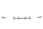 CSR rear diffuser for VW Golf 7 (Type AU) R