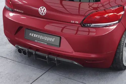CSR rear diffuser for VW Scirocco 3 base