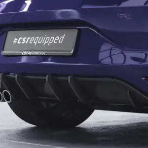 CSR rear diffuser for VW Scirocco Base
