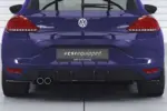 CSR rear diffuser for VW Scirocco Base