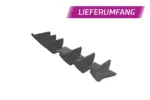 CSR rear diffuser for VW Passat B7 Type 3C Variant Base