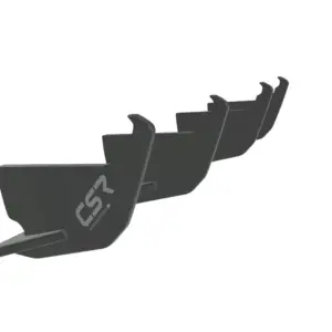 CSR rear diffuser for VW Golf 7 (Typ AU) Variant R-Line