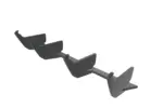 CSR rear diffuser for VW Golf 7 (Typ AU) Variant R-Line