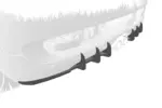 CSR rear diffuser for Mini R55 / R56 / R57 Cooper S