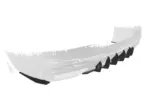 CSR rear diffuser for Audi A4 B9 (Type 8W) Estate S-Line