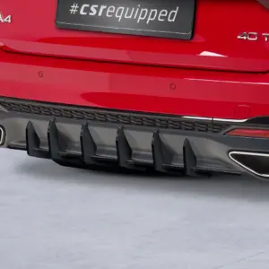 CSR rear diffuser for Audi A4 B9 (Type 8W) Estate S-Line