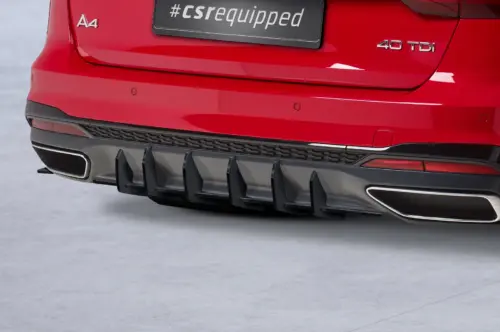 CSR rear diffuser for Audi A4 B9 (Type 8W) Estate S-Line