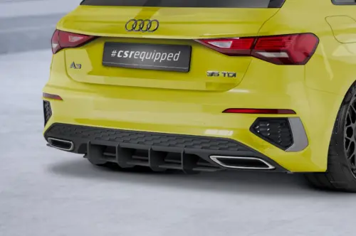 CSR rear diffuser for Audi A3 8Y Sportback S-Line