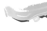 CSR rear diffuser for Ford Focus MK2 ST