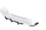 CSR rear diffuser for Ford Focus MK2 ST