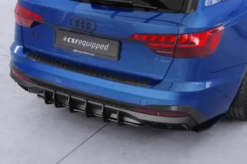 CSR rear diffuser for Audi A4 B9 (Type 8W) Estate S-Line