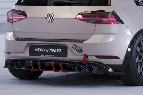 CSR rear diffuser for VW Golf 7 (Type AU) R