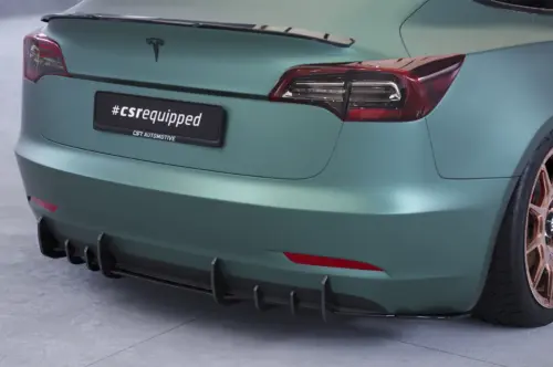 CSR rear diffuser for Tesla Model 3