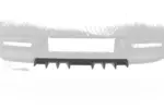 CSR rear diffuser for Kia Rio 4 (YB)