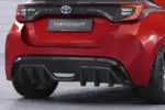 CSR rear diffuser for Toyota Yaris (XP21)