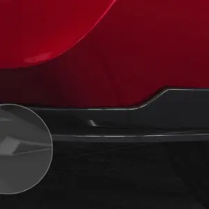CSR rear diffuser for Opel Astra L (hatchback/5-door)