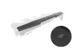 CSR rear spoiler for Renault Trafic III (with rear doors)