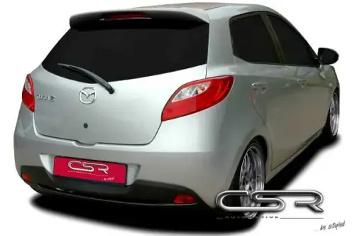 CSR rear spoiler for Mazda 2 DE Hatchback