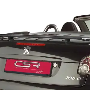 CSR rear spoiler for Peugeot 206 CC