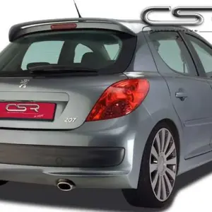 CSR rear spoiler for Peugeot 207 hatchback