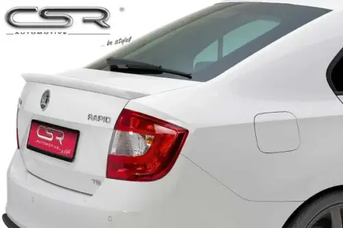 CSR rear spoiler for Skoda Rapid saloon