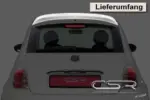 CSR rear spoiler for Fiat 500