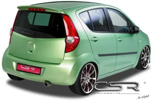 CSR rear spoiler for Opel Agila B alle