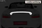 CSR rear spoiler for Porsche 986 Boxster