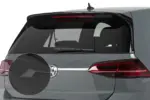 CSR rear spoiler for VW Golf VII GTI, GTD, R, R-Line, GTI TCR