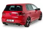 CSR rear spoiler for VW Golf 6 (Type 5K1) GTI, GTD, R, R-Line