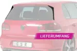 CSR rear spoiler for VW Golf 6 (Type 5K1) GTI, GTD, R, R-Line