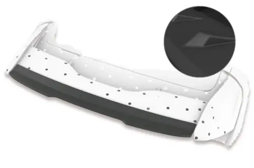 CSR rear spoiler for Ford Focus MK3 RS