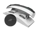 CSR rear spoiler for Porsche 911/991 (911.2) GT3