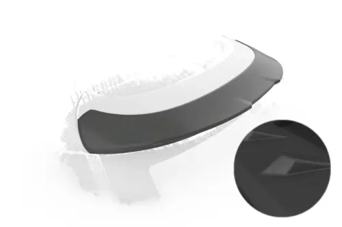 CSR rear spoiler for Mini R58 Coupe