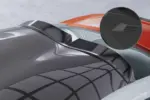 CSR rear window spoiler for Peugeot RCZ