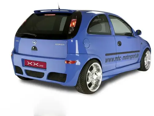 CSR Rear bumper for Opel Corsa C