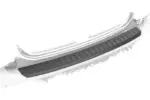 CSR loading edge protector for Mini F55, F56, F57 JCW-Trim / JCW