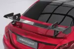 CSR swan neck rear wing for Mercedes-Benz C-Class W205 Saloon