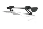 CSR swan neck rear wing for BMW 3 Series E46 Coupe
